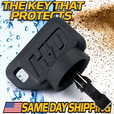 Ignition Key fits John Deere GY20680, AM153650, AM131946, GX24332, AM123426