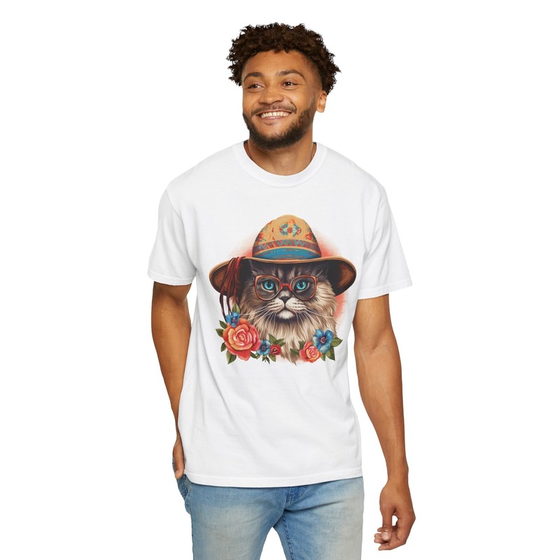 Comfort Colors T-Shirt Cat Lover Gift for Cat Owners Animal