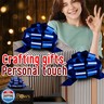 InstaBows Large Blue Gift Bow 12