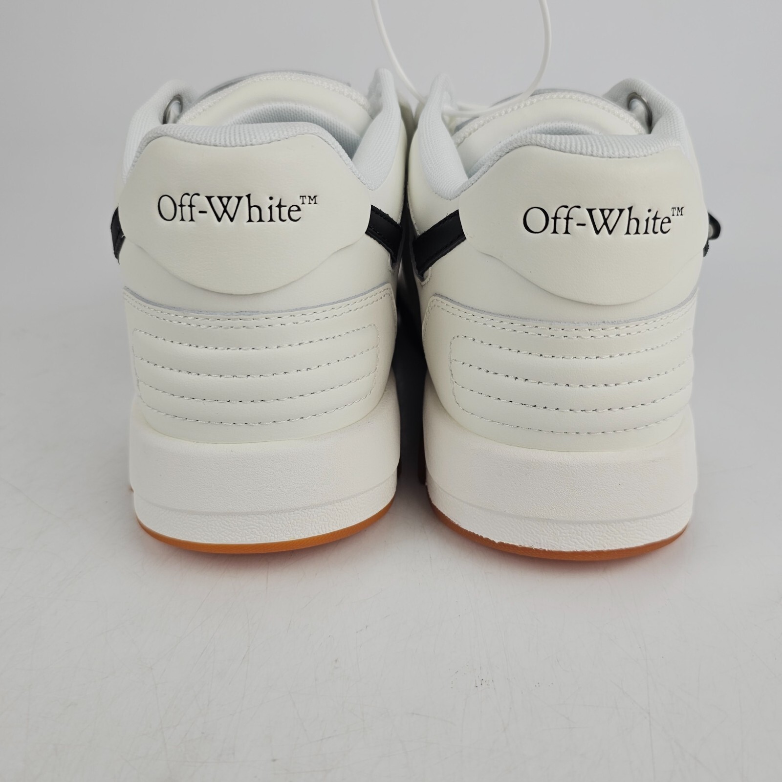 Pre-owned Off-white Out Of Office Women's White/black Sneakers