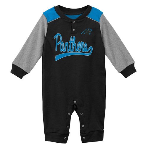 Комбинезон Outerstuff NFL для младенцев (12–24 мес.) Carolina Panthers для схваток