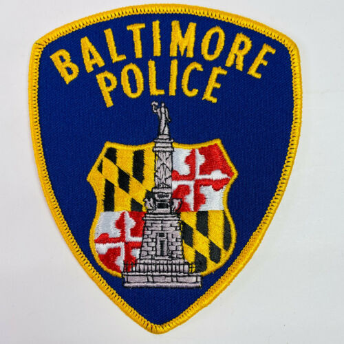 Baltimore Police Maryland MD Patch A1B