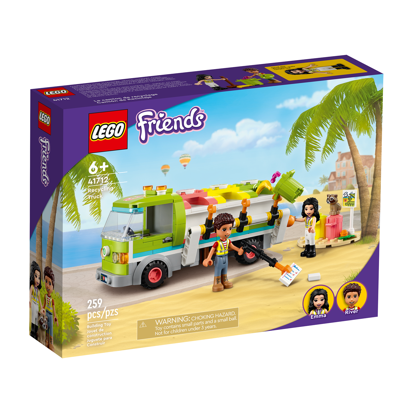Конструктор LEGO Friends для утилизации грузовиков 41712 НОВЫЙ