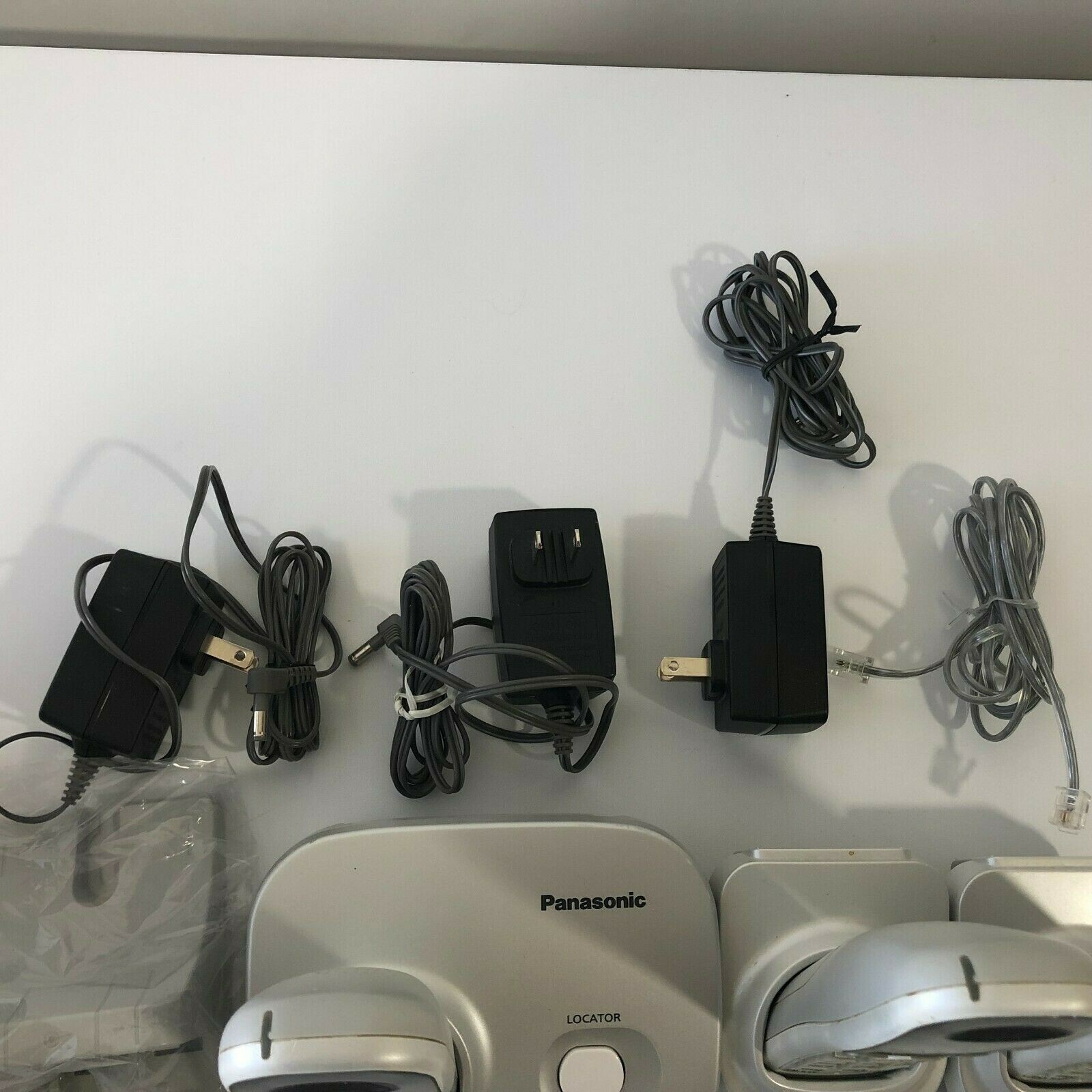 Panasonic KX-TG6073S Cordless Telephone Answering System 3 Handsets Silver