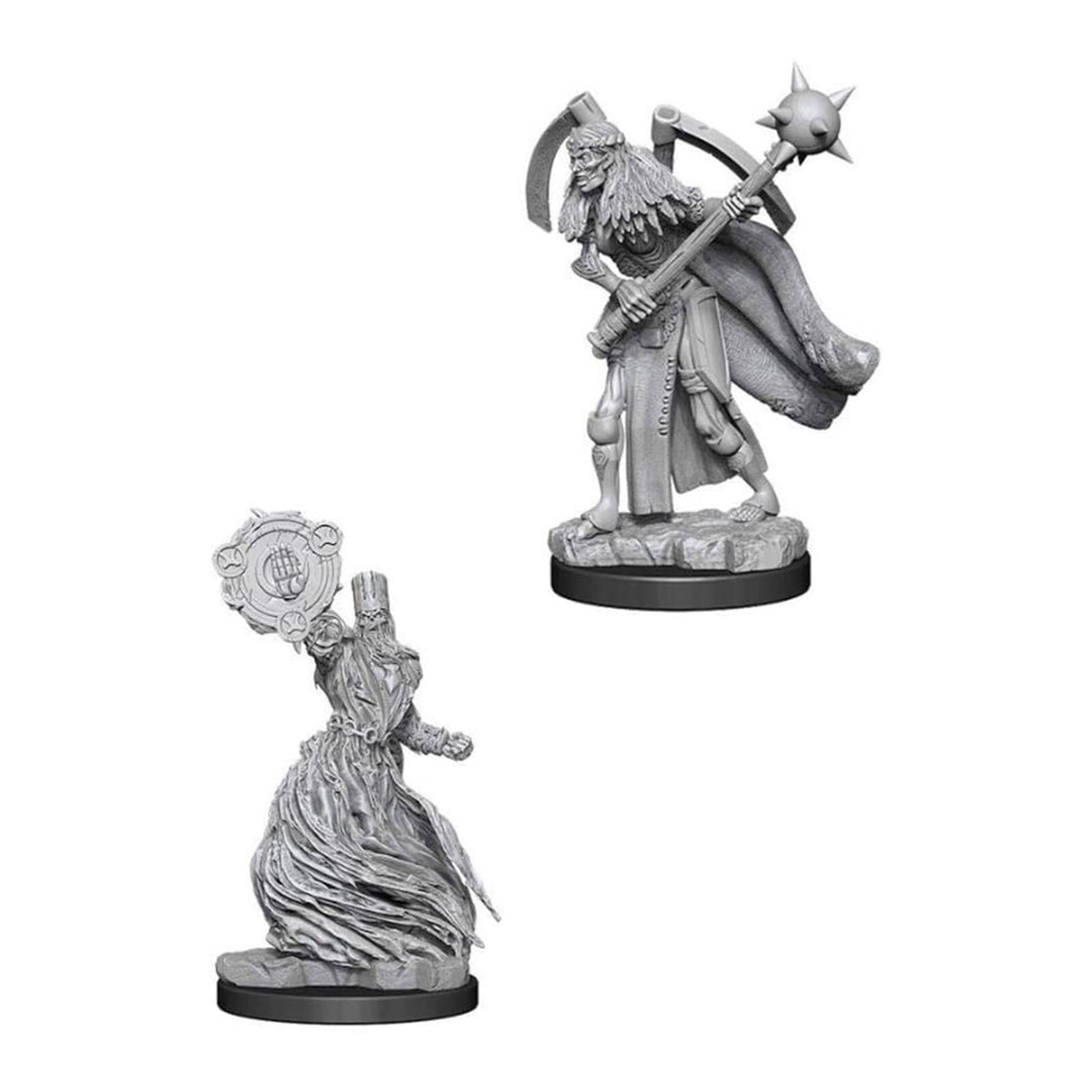 Wizkids Pathfinder Сражается с глубокими порезами, неокрашенными личами, новыми рисунками