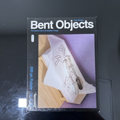 Bent Objects The Secret Life Of Everyday Things  spooning 500 Pc Puzzle 14 x 18 