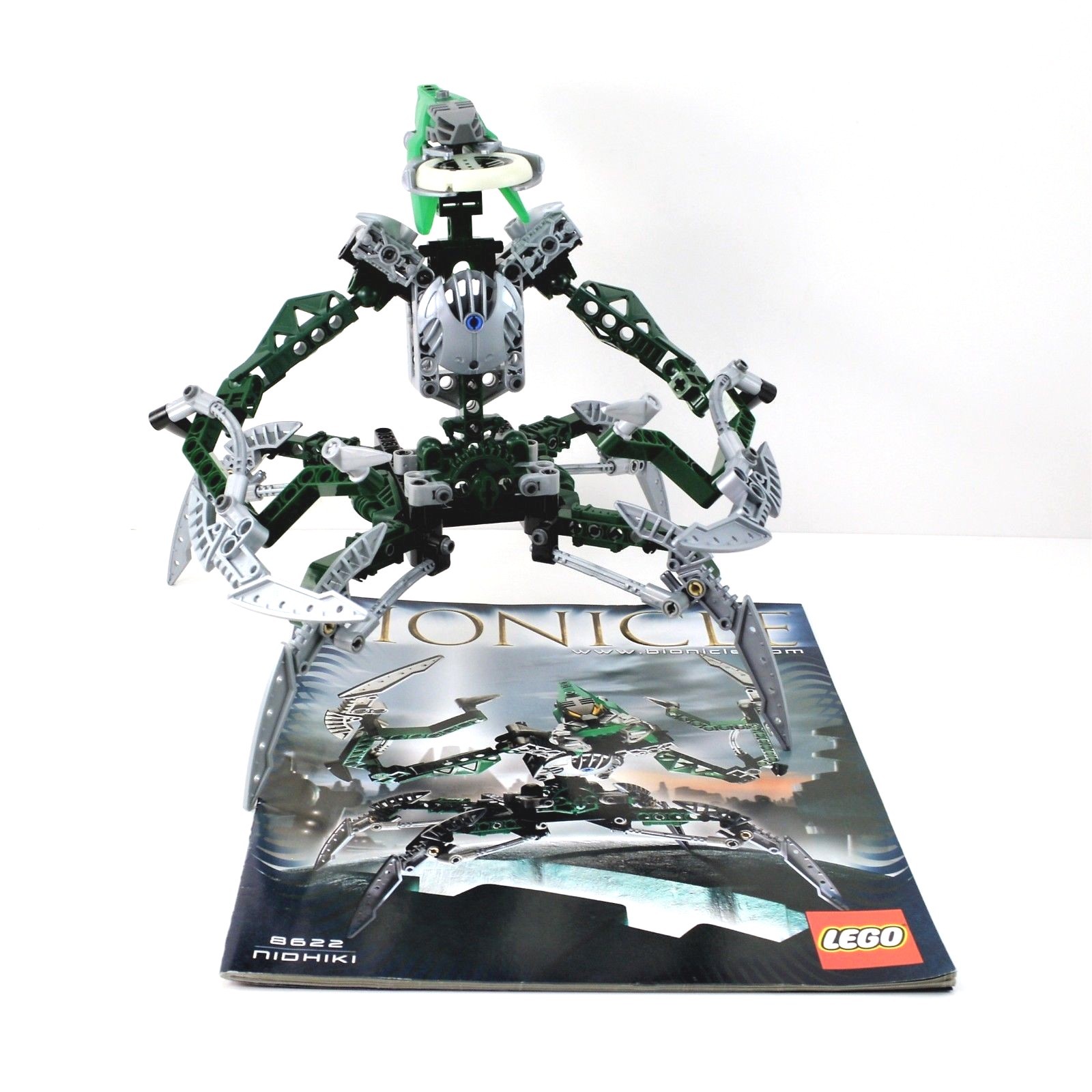 Lego Bionicle Figur Nidhiki Bauanleitung Inkl 8622