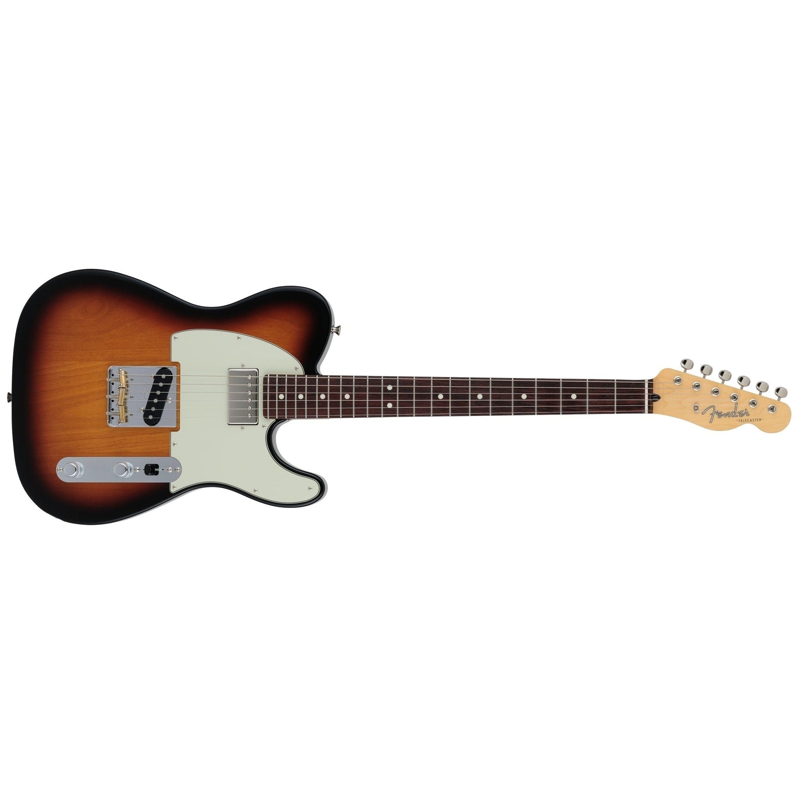Fender Japan Hybrid II Telecaster SH Electric Guitar, RW FB
