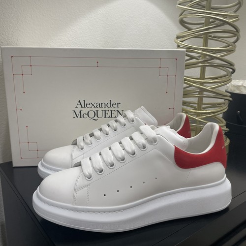 Alexander Mcqueen Oversized Platform Sneakers Leather White Alexander Mcqueen Oversized Platform Sneakers Leather White
