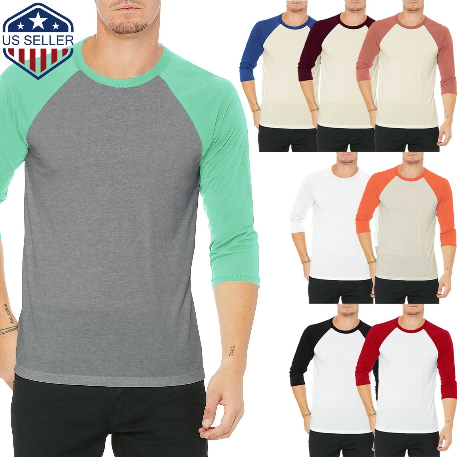 soffe raglan shirts