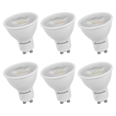 DEWENWILS GU10 LED Dimmable Bulb 5000K Daylight Track Lighting Bulb UL Listed 