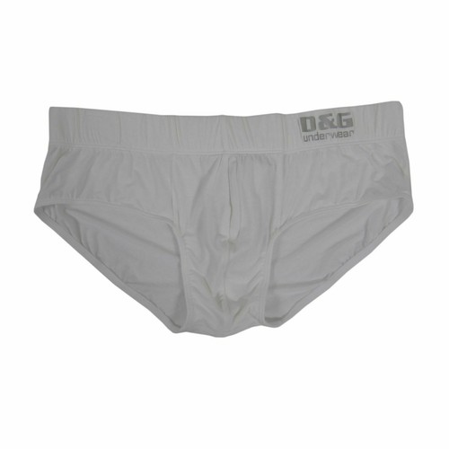Dolce & Gabbana D&G Men's White Brando Brief Underwear US XS EU S