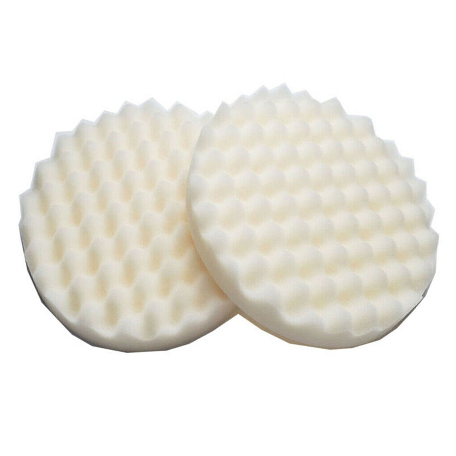 Fits 3 M 05725 8 Inch Round Single-Sided Foam Car Polishing Pad 05725 Two Pads