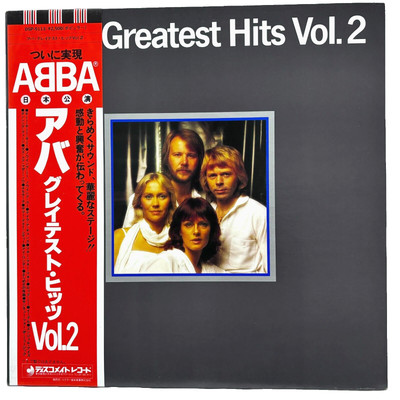 ABBA GREATEST HITS VOL.2 DISCOMATE DSP5113 JAPAN OBI VINYL LP G Condition