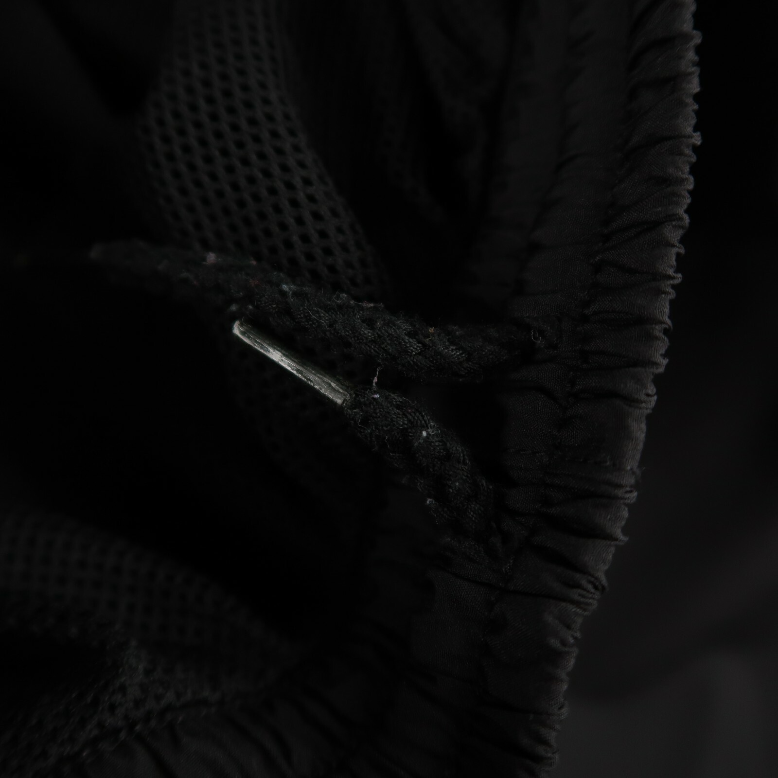 Adidas Boy's 100% Polyester Mesh Lined Black Athletic Wind Pants - Youth XL