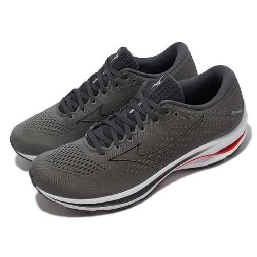 Мужские кроссовки Mizuno Wave Rider 25 Grey White Red J1GC2103-89