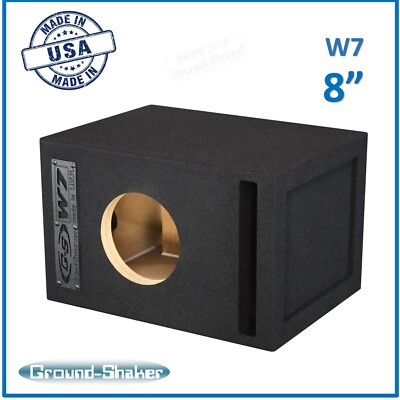 8'' Single Ported / Vented Reinforced Sub Box Subwoofer Enclosure For JL Audio W7