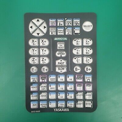 AKS-002E, Yaskawa Motoman JZRCR-APP01-1 Membrane Keypad / Keysheet