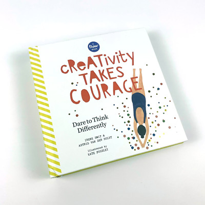 Creativity Takes Courage A flow Book Dare to Think Differently Filled with Paper