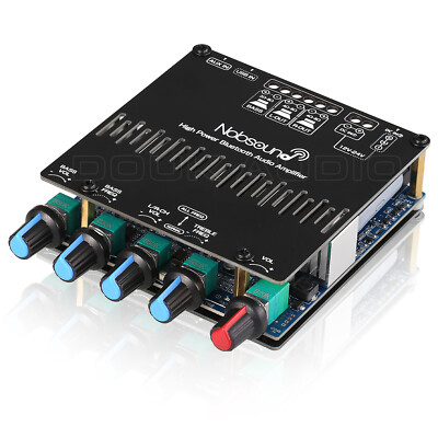 Mini 2.1 Channel Bluetooth Digital Amplifier Stereo Home Subwoofer Audio Amp 