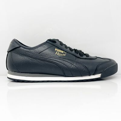 

Puma Mens Roma 68 370051-04 Черная повседневная обувь Кроссовки Размер 9, Черный, Roma 68