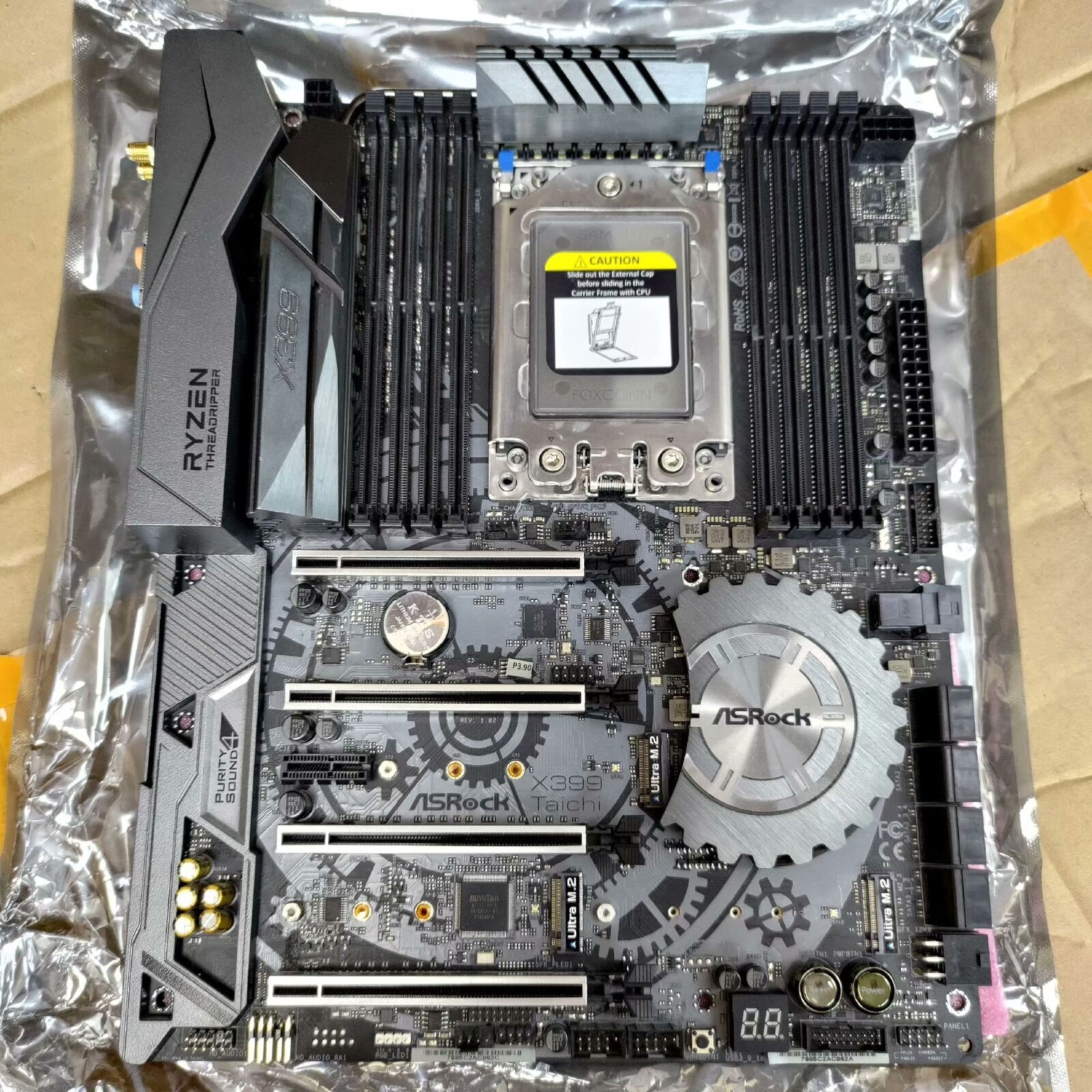 FOR ASROCK X399 Taichi DDR4*8 128GB X399 AMD TR4 ATX Motherboard