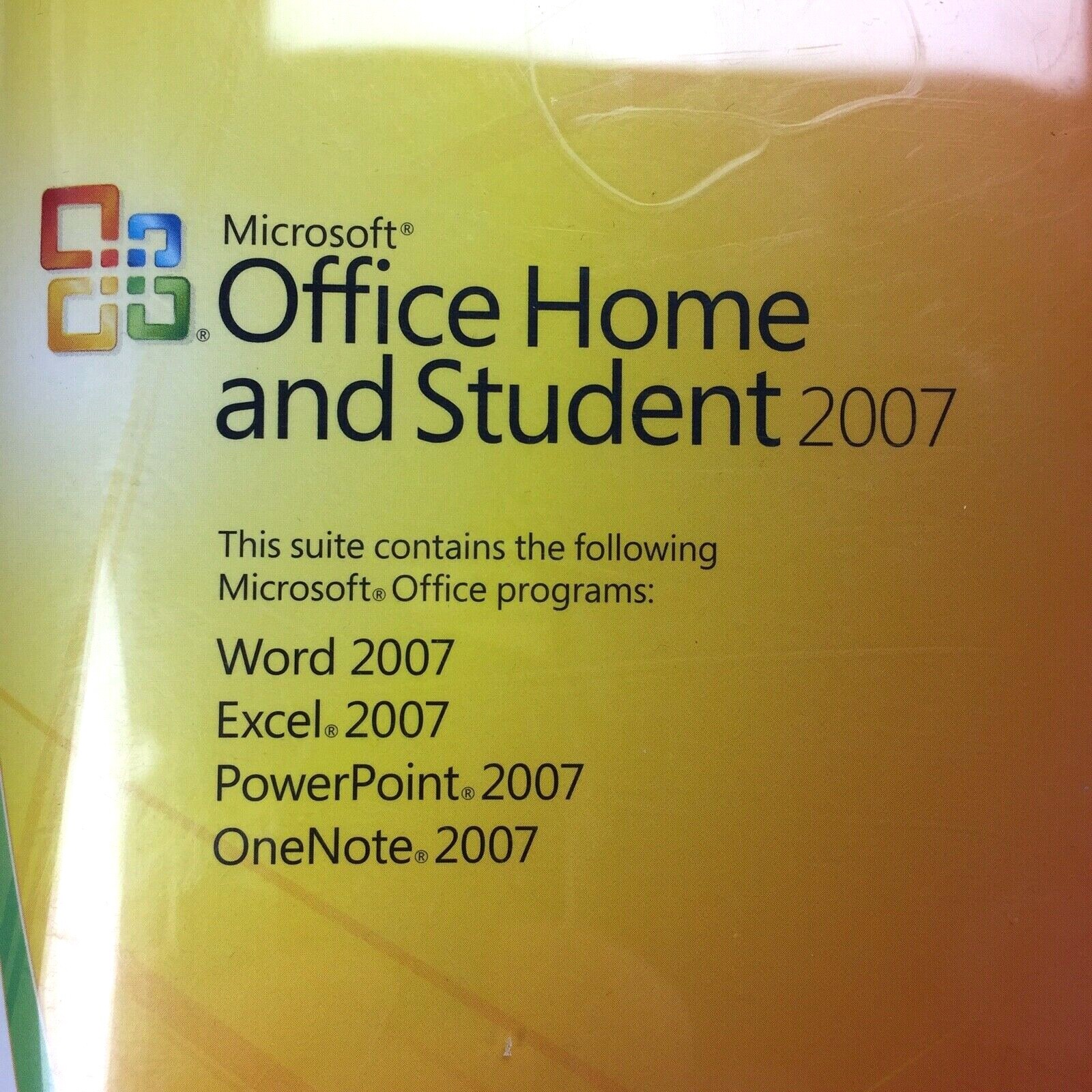 Microsoft Office Home And Student 2007, with Product Key, CD disk