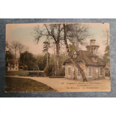 Antique c1920 PC: Versailles Hameau du Petit-Trianon La Laiterie The Milk Farm