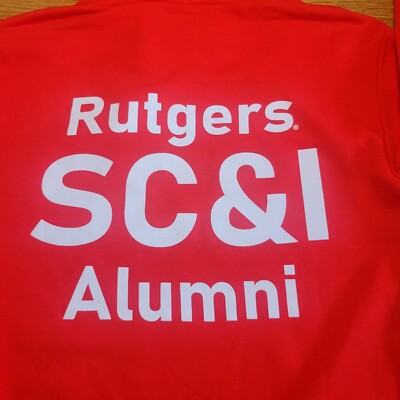 Adidas Rutgers School Of Communication And Information Alumni Hoodie Size Medium