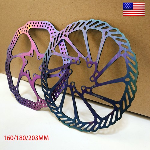 Cycling Hydraulic Disc Brakes Rotors 6 Bolt 160/180/203mm MTB Road Bike Rotor G3