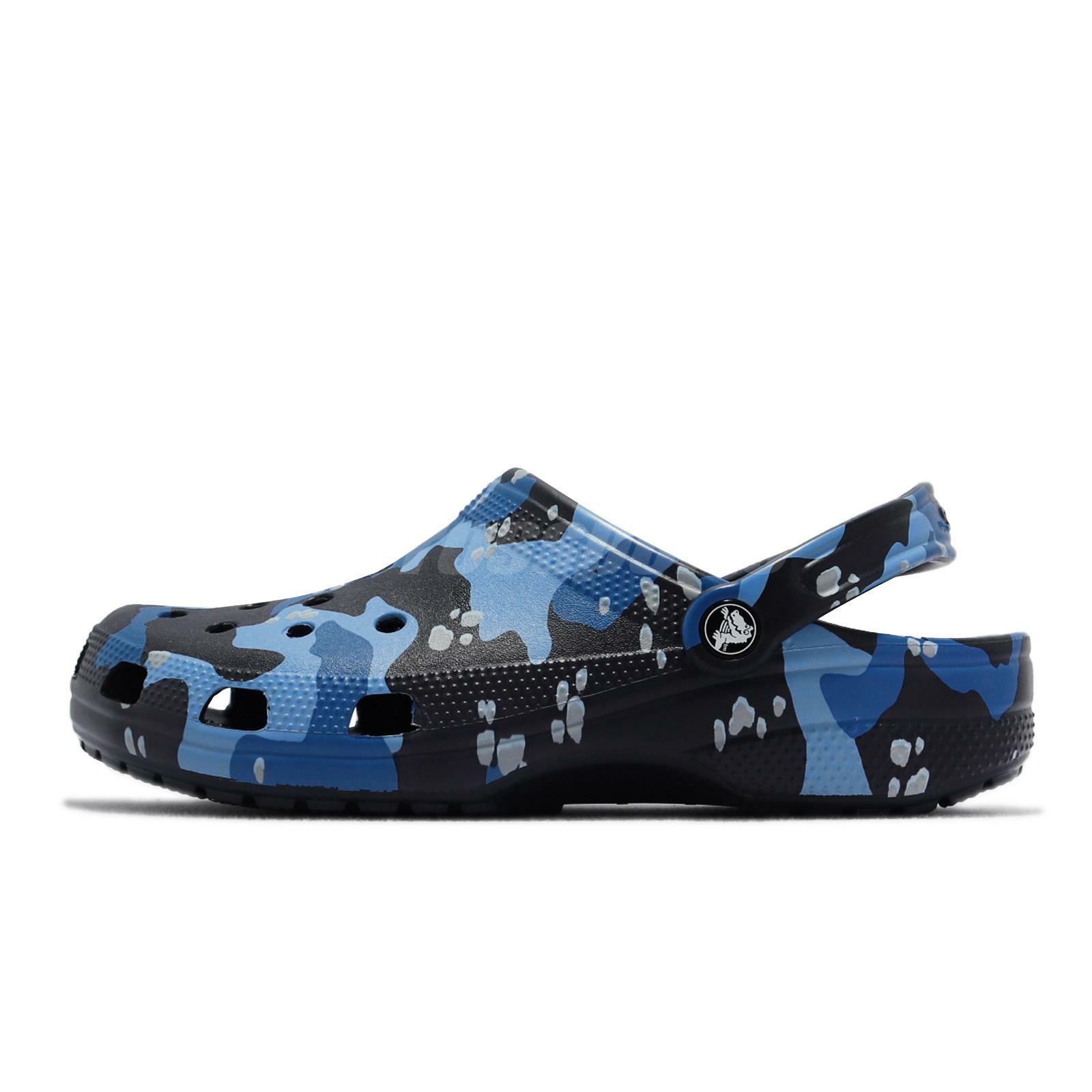 Crocs Classic Printed Camo Clog Navy 