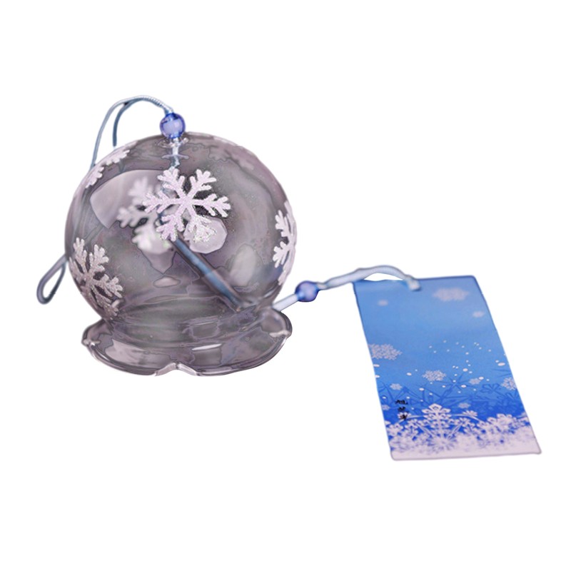 Japanese Glass Wind Chime Bell Indoor Window Hanging Ornament Home Decor Craf