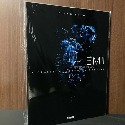 YOSHIKI Eternal Melody II Piano Solo Sheet Music Score BOOK NEW forever love +