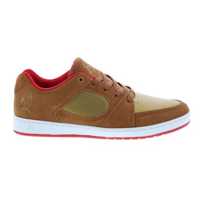 

ES Accel Slim 5101000144221 Мужские золотые замшевые кроссовки на шнуровке Skate Sneakers Shoes, Золотой, ES Accel Slim