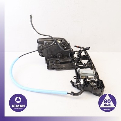 BMW F15 X5 Rear Left Driver Door Lock Latch Actuator w/ Bracket OEM