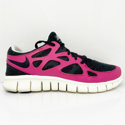 

Nike Womens Free Run 2 EXT 536746-016 Розовые кроссовки для бега, размер 9,5, Розовый, Free Run 2 EXT