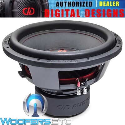 DD AUDIO 715d-D2 15'' SUB WOOFER 3600W DUAL 2-OHM CAR SUBWOOFER BASS SPEAKER NEW