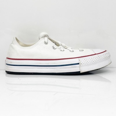 Белые повседневные кроссовки Converse Boys Chuck Taylor All Star 272858F, размер 4,5