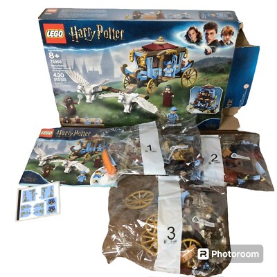 LEGO Harry Potter: Beauxbatons  Carriage: Arrival At Hogwarts (75958) COMPLETE