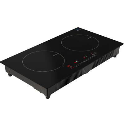 Drinkpod ChefTop Induction 2 Burner Cooktop - Black