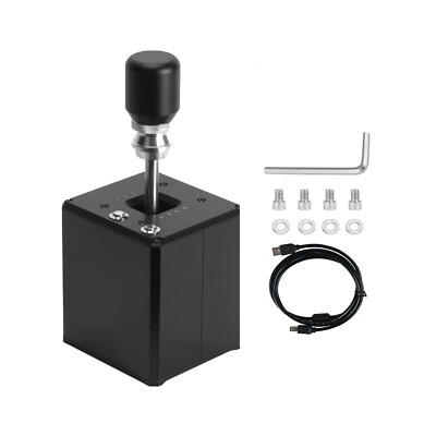SIM JACK HQB-BC-B 6+R SIM Racing H Manual Shifter for Logitech G27 Thrustmaster