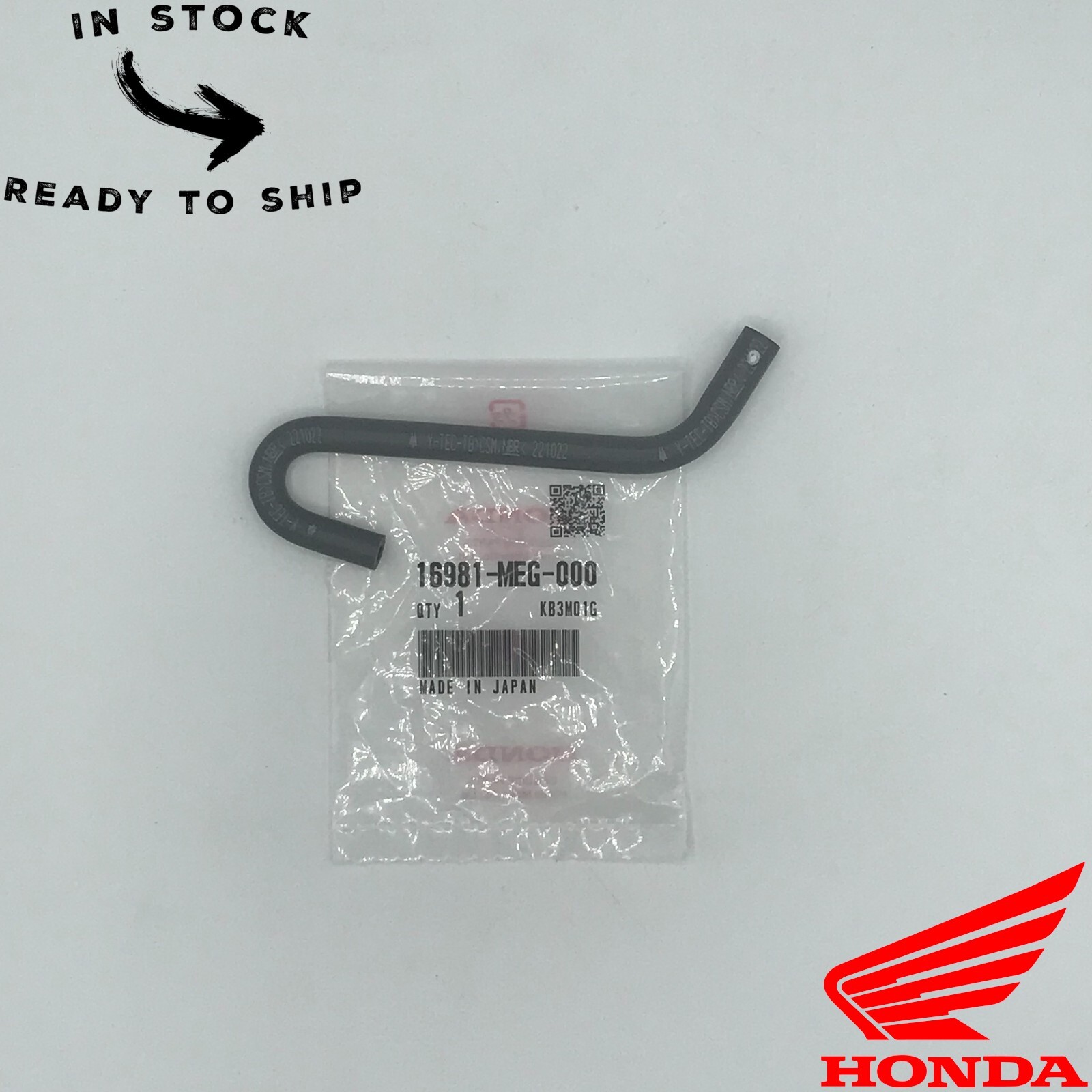 G Genuine OEM Honda Tube Auto Petcock 16981-MEG-000 | eBay