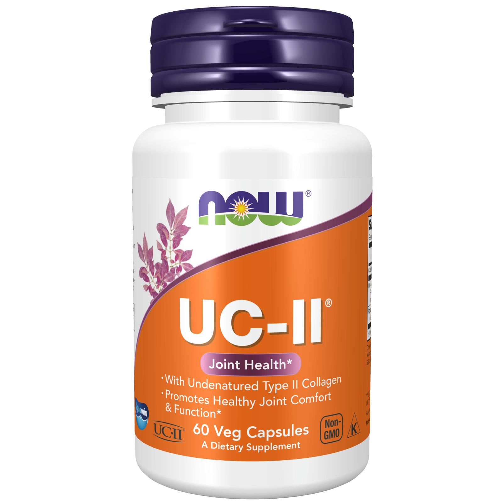 NOW Foods Коллаген UC-II типа II, 60 растительных капсул