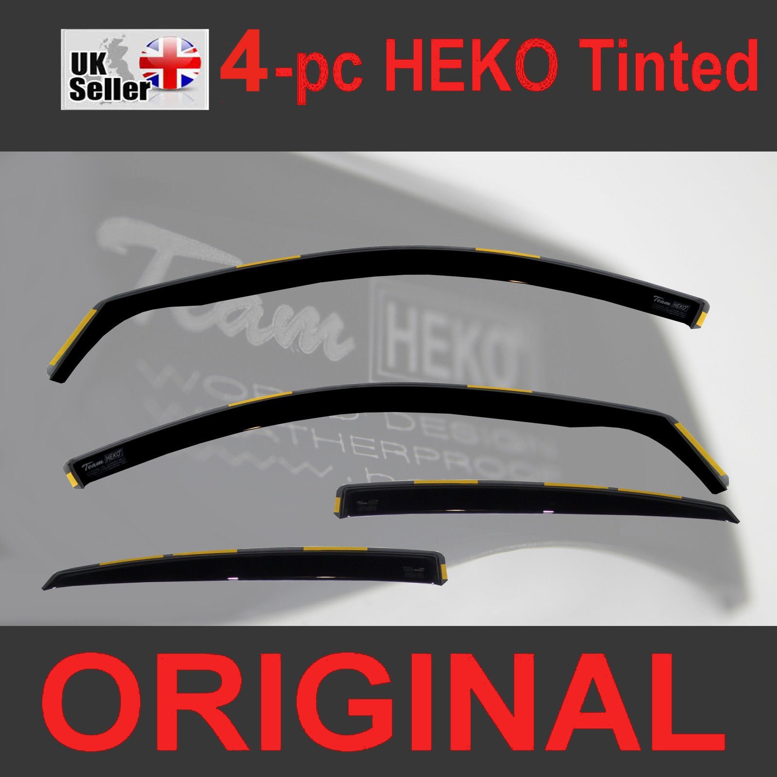 TOYOTA COROLLA Hatchback 5-door 2002-2007 4-pc Wind