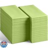 200-Pack Disposable Linen-Feel Light Green Napkins, 12