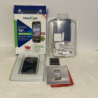 Samsung Galaxy Core Prime SM-G360P - 8GB - Gray Smartphone Tracfone OPEN BOX