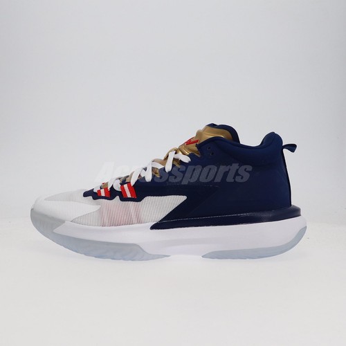 

Мужские баскетбольные кроссовки Nike Jordan Zion PF 1 BOTH DEET SAINED US8 DA3129-401, Белый, Jordan Zion Pf 1