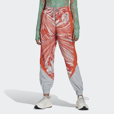 

adidas by Stella McCartney Женские тканые спортивные брюки с принтом