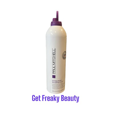 16.9 oz. Paul Mitchell Extra-Body Sculpting / Thickening Foam. 500ml. NEW.