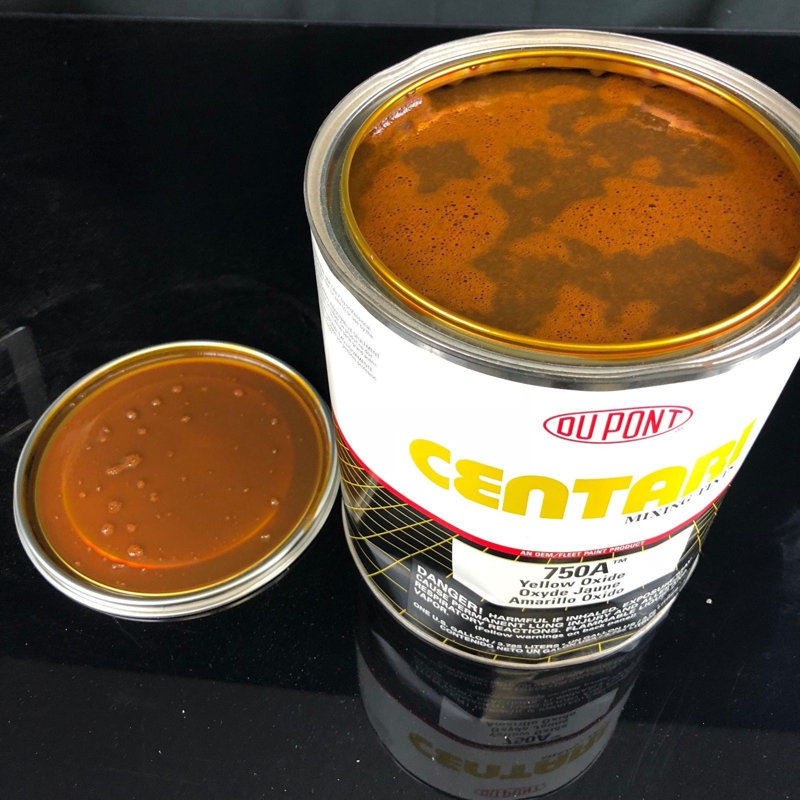 Dupont Centari Mixing Tint Acrylic Enamel Auto Paint Yellow Oxide 750a